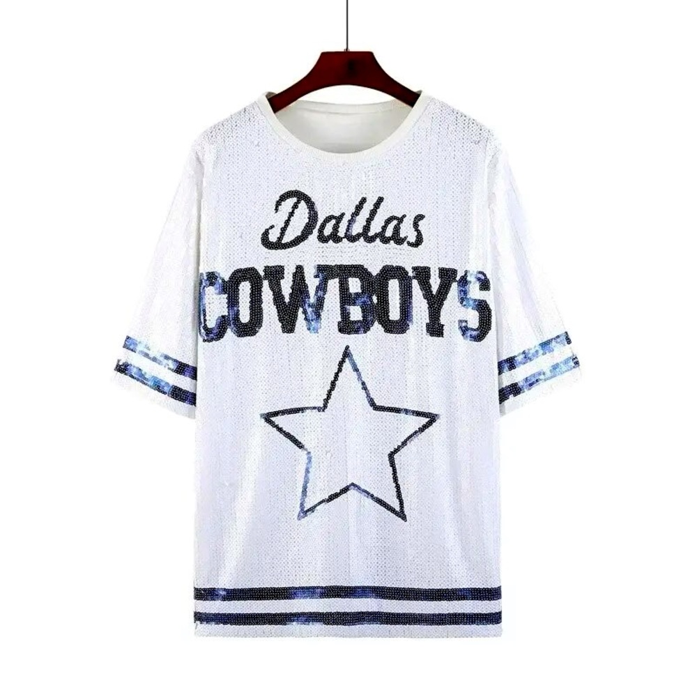 Dallas Cowboys Sparkly Sequin Dress